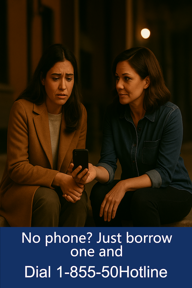 Using someone else's phone